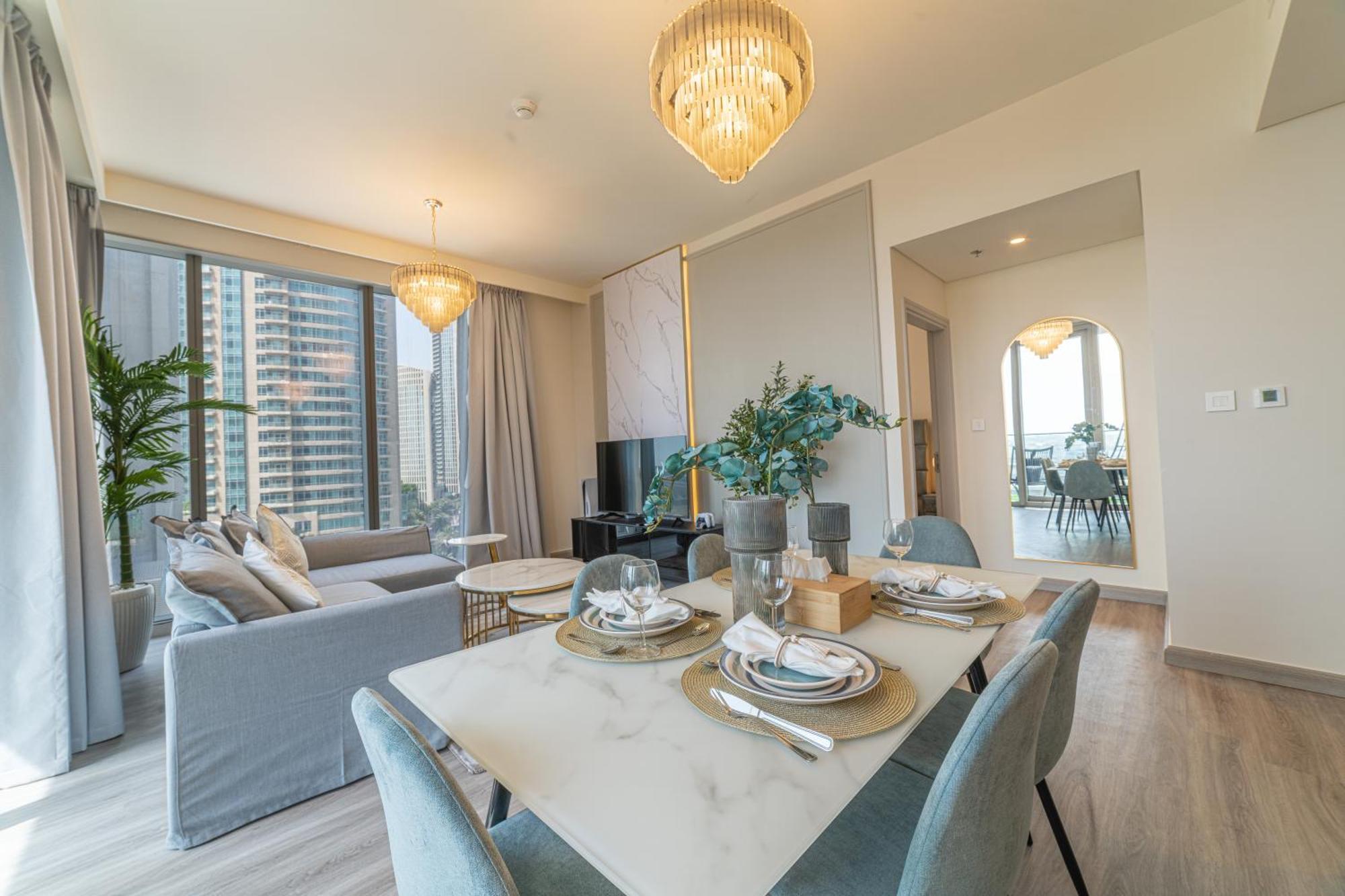 First Class 2Br With Full Dubai Boulevard View Dış mekan fotoğraf