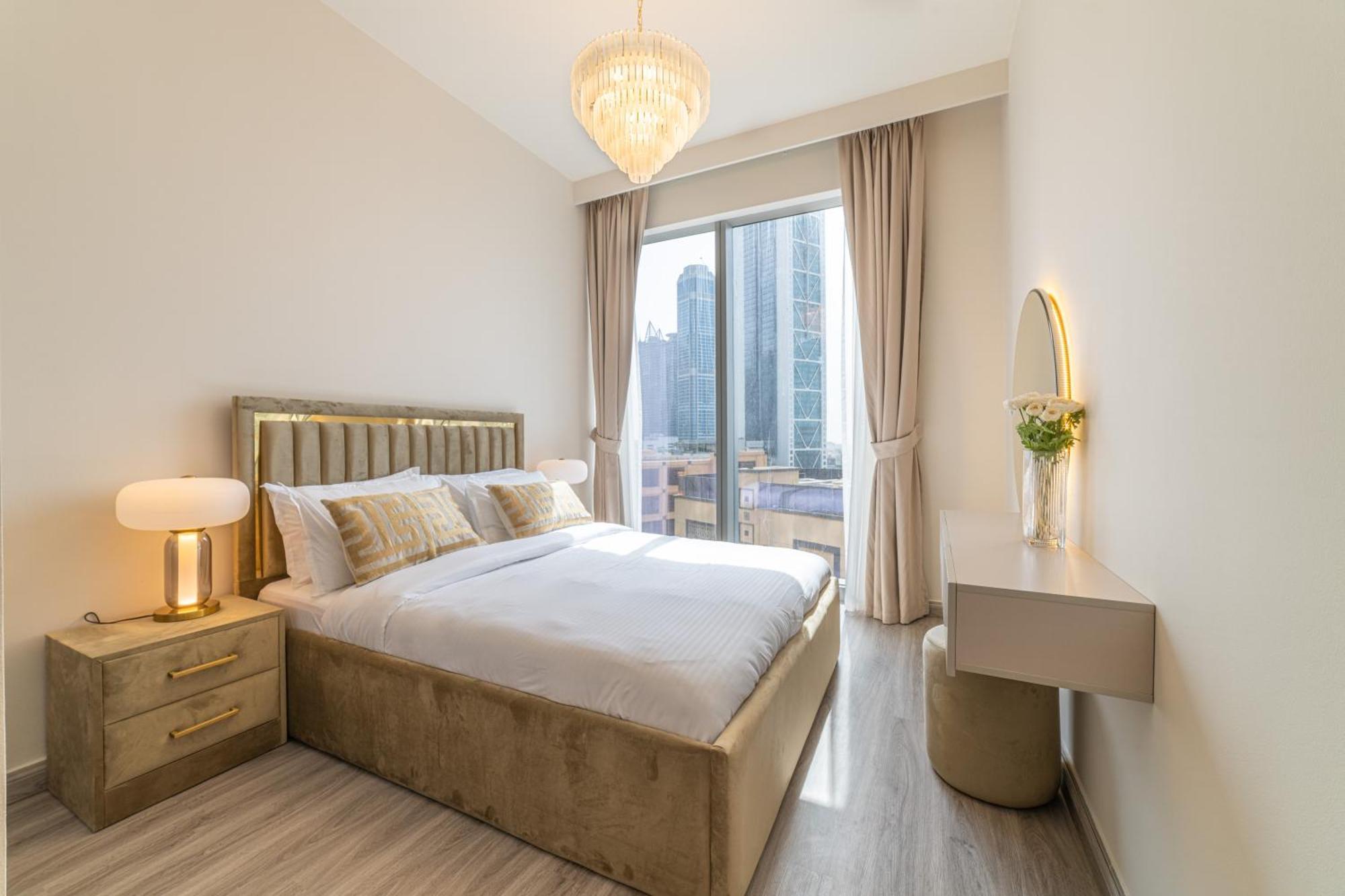 First Class 2Br With Full Dubai Boulevard View Dış mekan fotoğraf