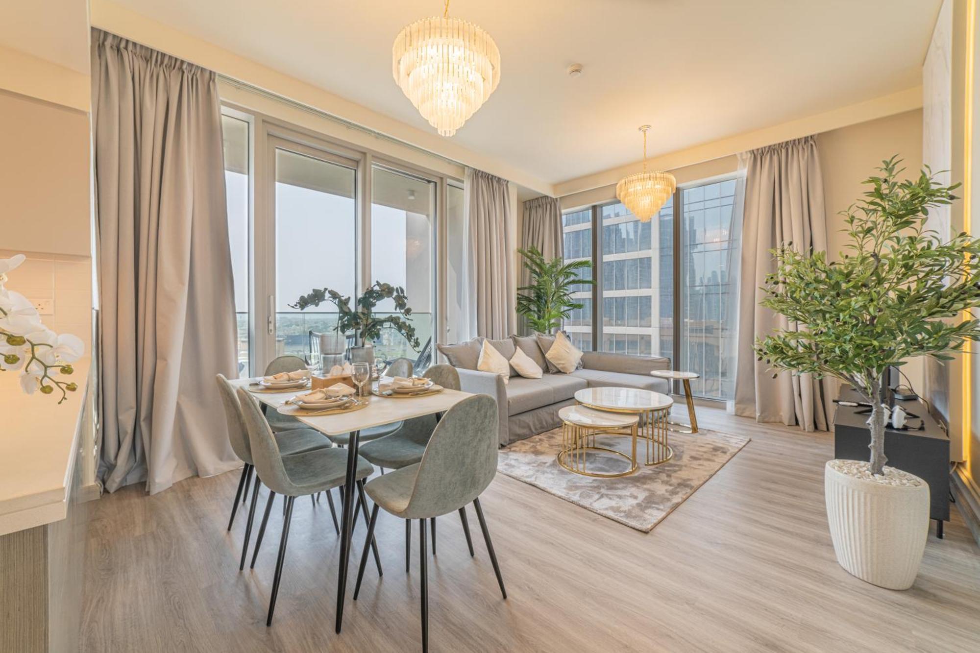 First Class 2Br With Full Dubai Boulevard View Dış mekan fotoğraf