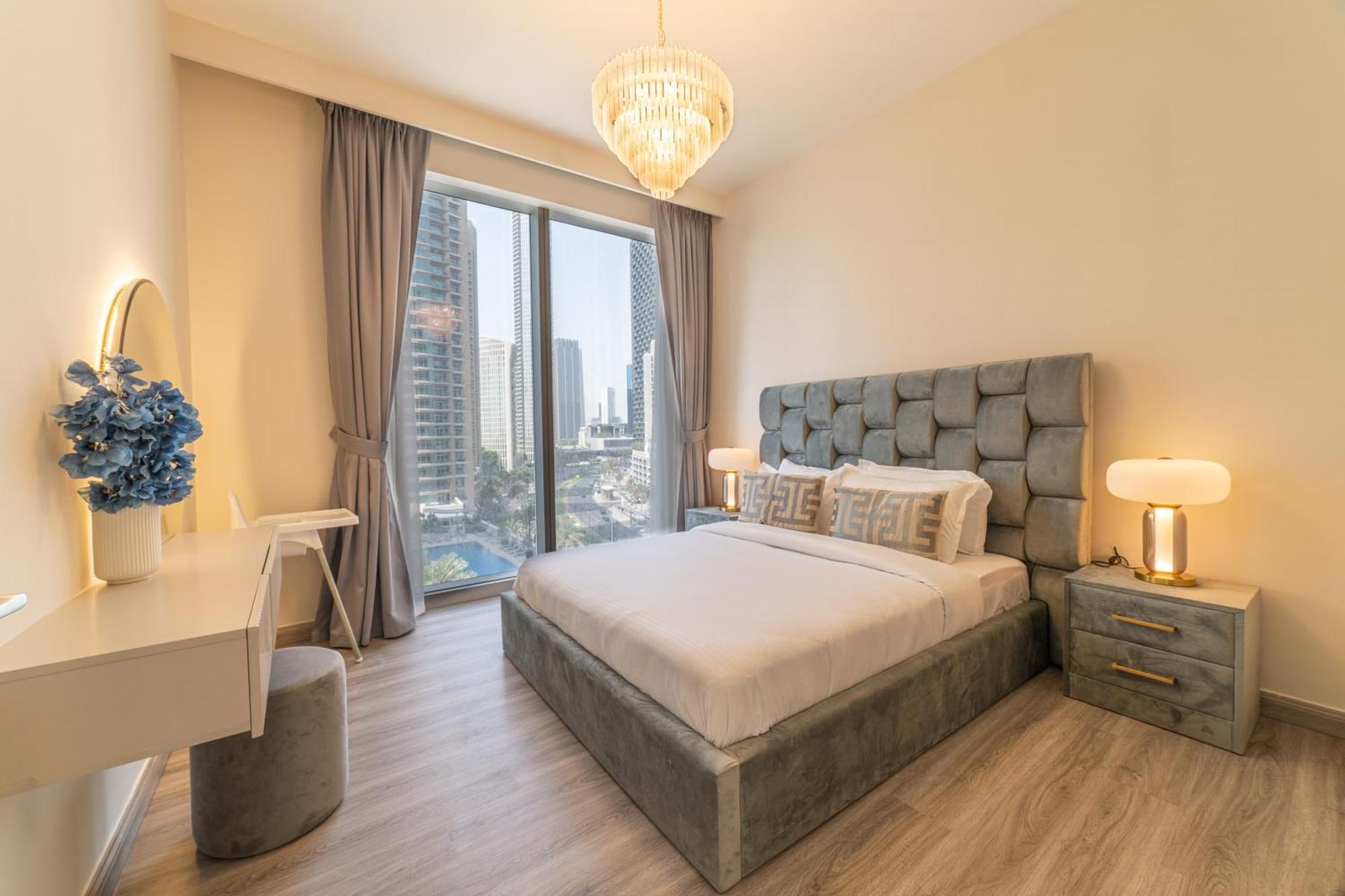 First Class 2Br With Full Dubai Boulevard View Dış mekan fotoğraf