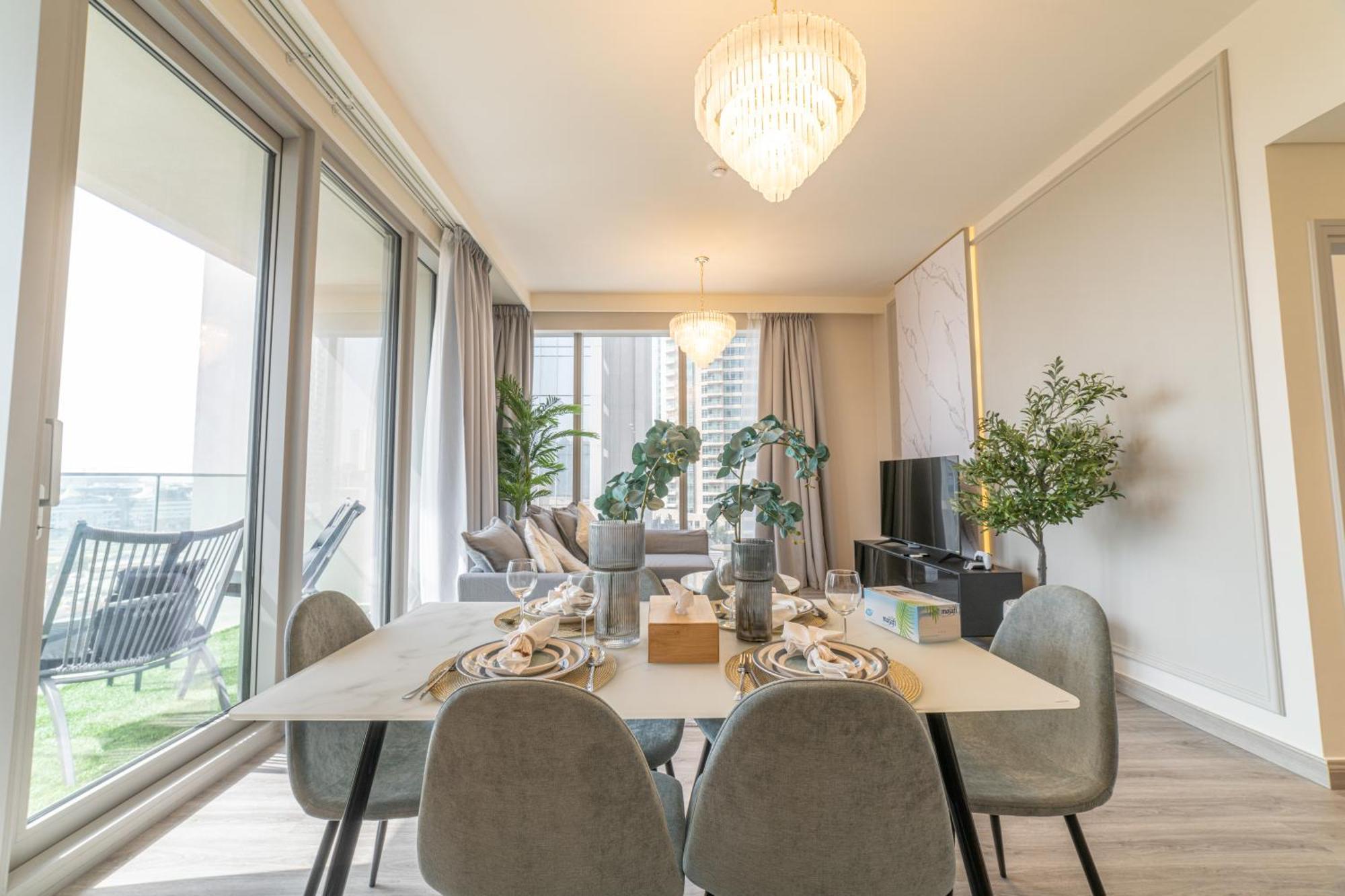 First Class 2Br With Full Dubai Boulevard View Dış mekan fotoğraf